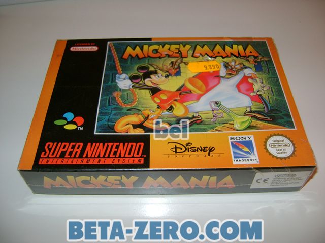 Mickey Mania - PAL-EUR precintado