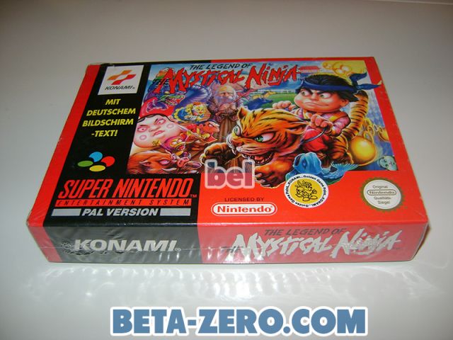 The Legend of Mystical Ninja - PAL-NOE sealed