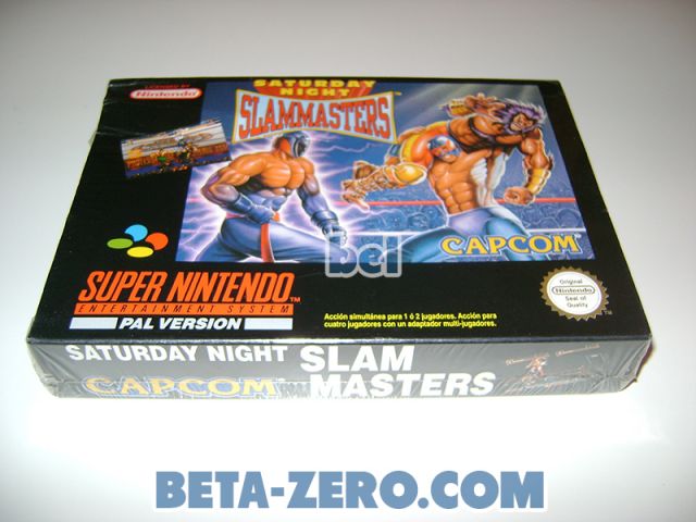 Saturday Night Slammasters - PAL-ESP sealed