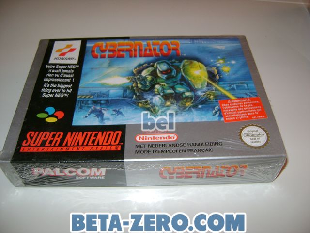 Cybernator - PAL-FAH españolizado sealed