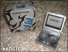 Game Boy Advance SP Tribal Backlight