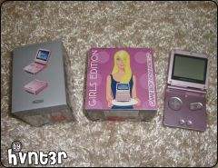 Game Boy Advance SP Girls Edition