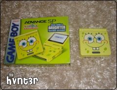 Game Boy Advance SP Sponge Bob