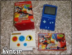 Game Boy Advance SP Red Sun Rockman