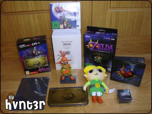 New Nintendo 3DS XL Zelda MAjoras Mask + Edición Limitada