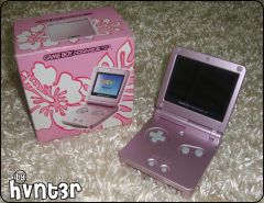 Game Boy Advance SP Pink Backlight