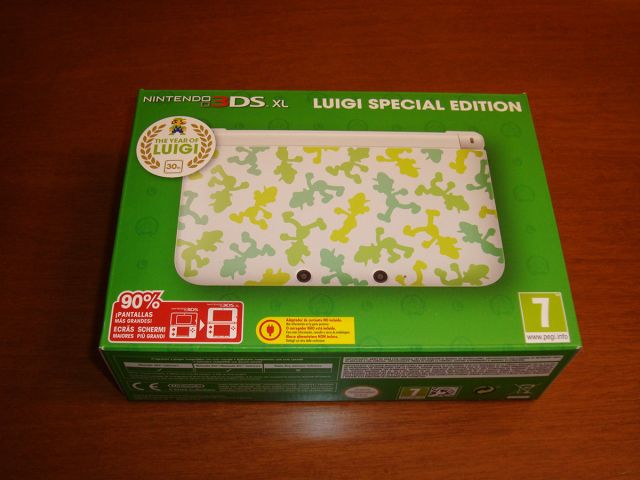 Nintendo 3DSXL Luigi Edition