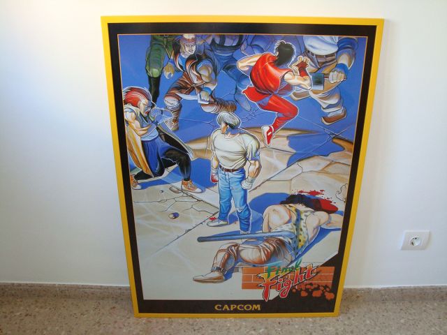 Final Fight Arcade Poster