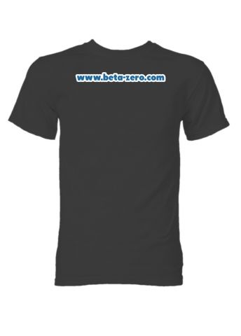 camiseta modelo trasero