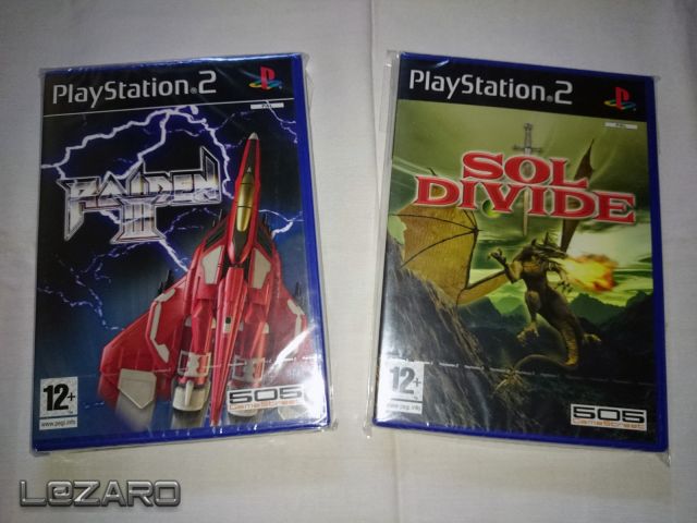 Raiden III y Sol Divide PAL/UK