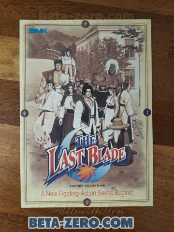 [1997] FLYER OCCIDENTAL THE LAST BLADE EN NEO-GEO