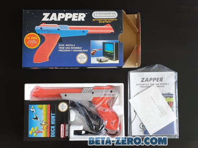 Pistola Zapper con Duck Hunt Incluido.